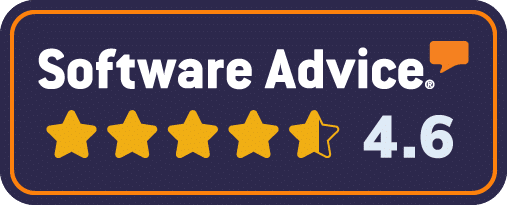 Software Advice 4.6 Badge 2026